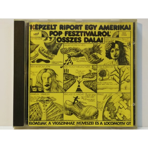 Képzelt Riport Egy Amerikai Pop Fesztiválról Összes Dalai / Harminc Éves Vagyok - CD