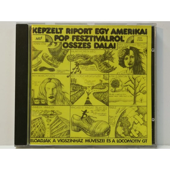 Képzelt Riport Egy Amerikai Pop Fesztiválról Összes Dalai / Harminc Éves Vagyok - CD