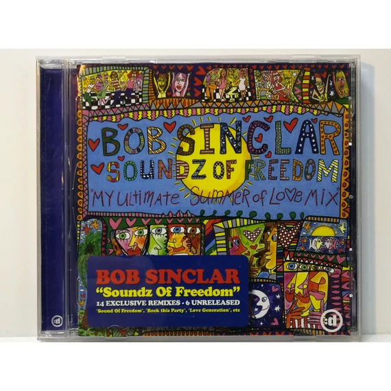 Bob Sinclar - Soundz Of Freedom - karcmentes CD