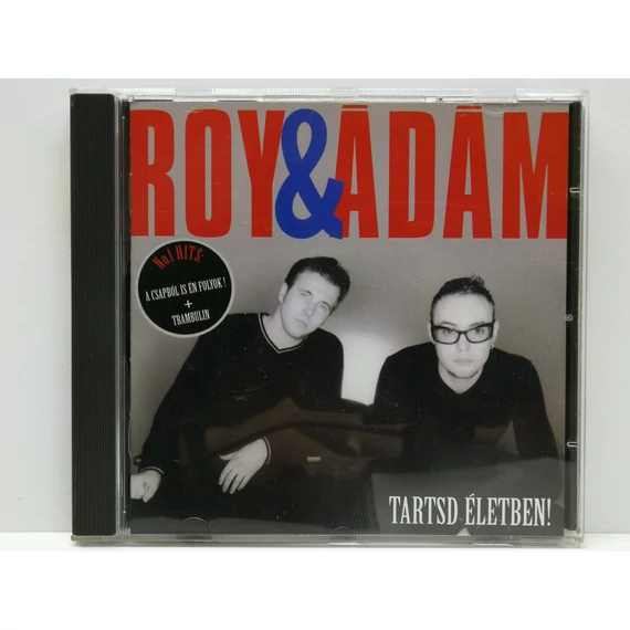 Roy&Ádám - Tartsd Életben! - karcmentes CD