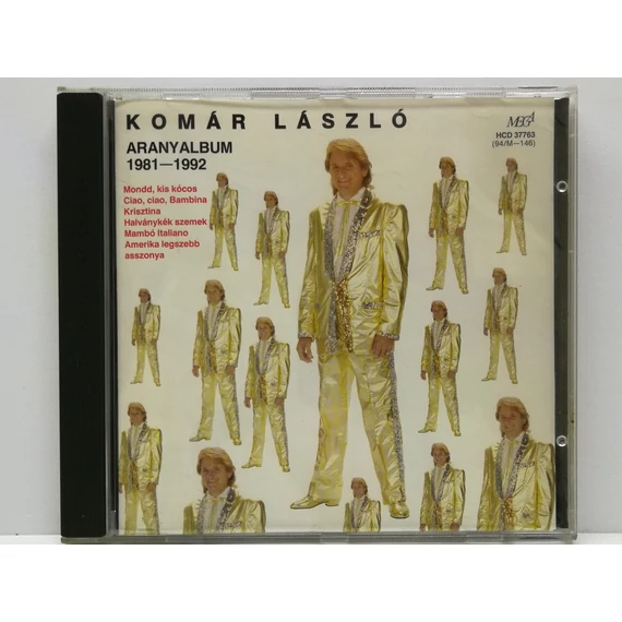Komár László - Aranyalbum 1981-1992 - CD