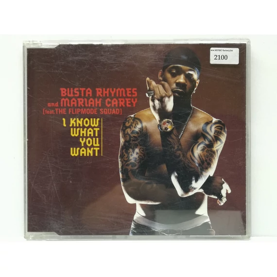 Busta Rhymes And Mariah Carey Feat. The Flipmode Squad - I Know What You Want - maxi-single CD