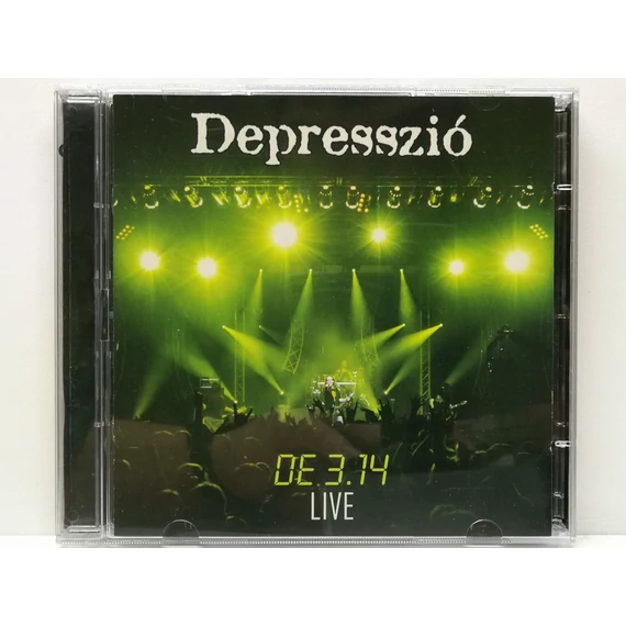 Depresszió - DE 3.14 LIVE - CD + DVD