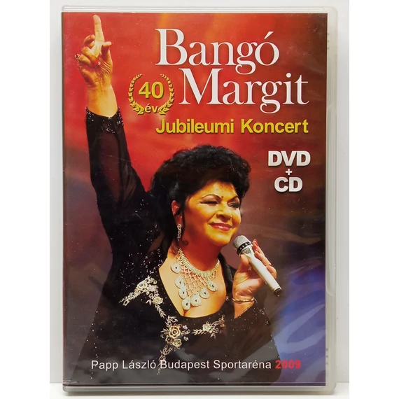 Bangó Margit - 40 éves Jubileumi Koncert - Papp László Budapest Sportaréna 2009 - DVD + CD