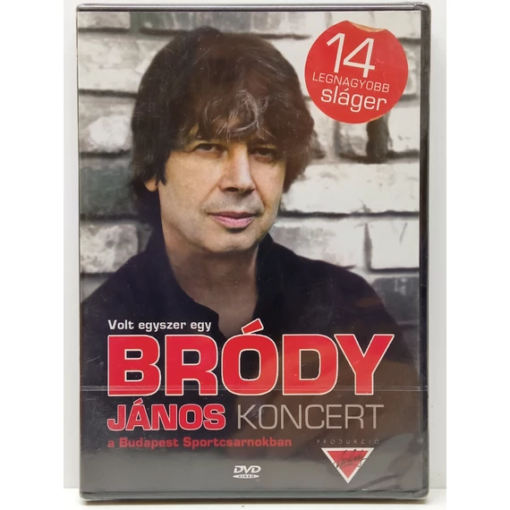 Bródy János - Volt Egyszer Egy Bródy János Koncert A Budapest Sportcsarnokban - új, fóliás DVD