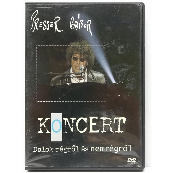 Presser Gábor - Koncert - Dalok régről és nemrégről - karcmentes DVD