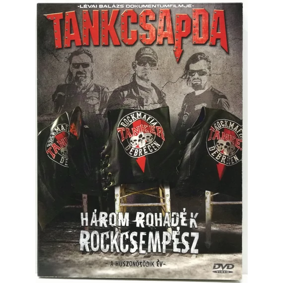 Tankcsapda - Három Rohadék Rockcsempész - A Huszonötödik Év - DVD
