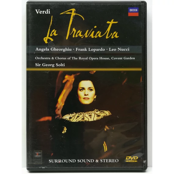 Giuseppe Verdi - La Traviata - Orchestra & Chorus Of The Royal Opera House, Covent Garden, Sir Georg Solti - DVD