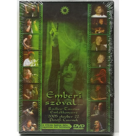 Emberi szóval… - Radics-Taurus Emlékkoncert - új, fóliás DVD