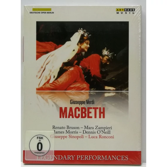 Giuseppe Verdi - Macbeth - Deutsche Oper Berlin 1987 - új, fóliás DVD