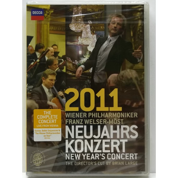 Wiener Philharmoniker, Franz Welser-Möst - New Year's Concert 2011 - új, fóliás DVD