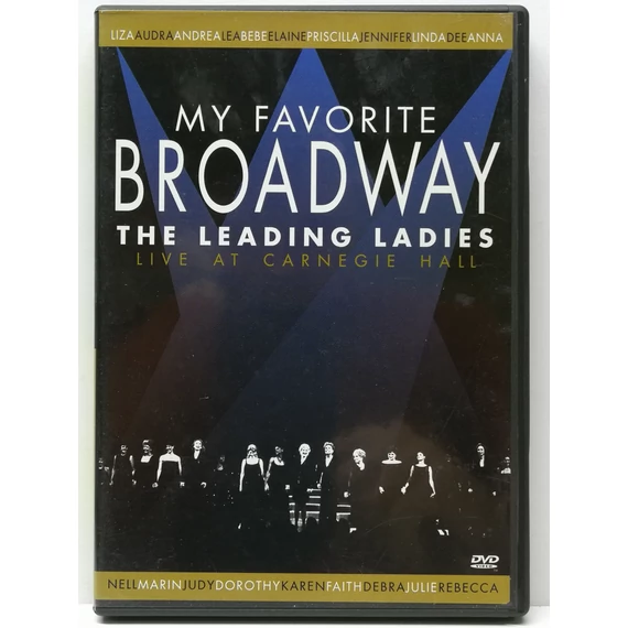 My Favourite Broadway - The Leading Ladies - Lives At Carnegie Hall - DVD