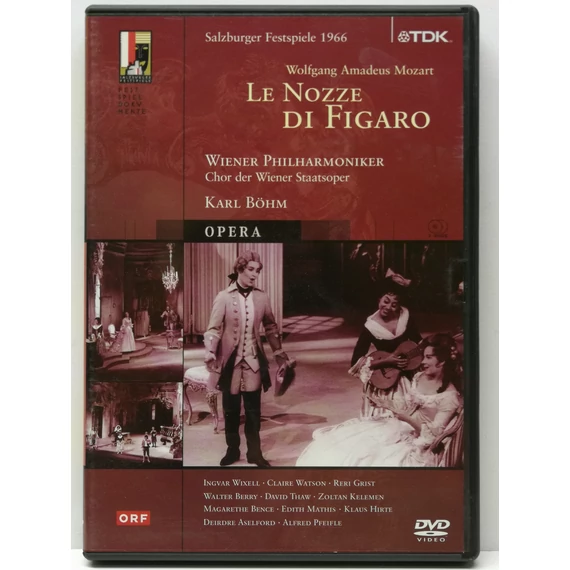 Le Nozze Di Figaro - Wolfgang Amadeus Mozart - Wiener Philharmoniker, Karl Böhm - 2 DVD