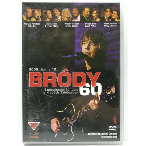 Bródy János - Bródy 60 - DVD