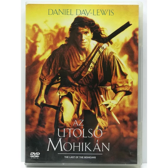 Az utolsó mohikán - Daniel Day-Lewis - DVD