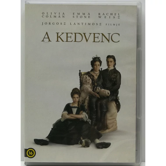 A kedvenc - Yorgos Lanthimos filmje - Olivia Colman, Rachel Weisz, Emma Stone - DVD