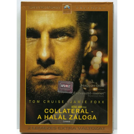 Collateral - A halál záloga - Tom Cruise - papírfeknis, 2 DVD