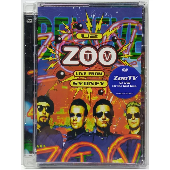U2 - ZooTV Live From Sydney - karcmentes DVD