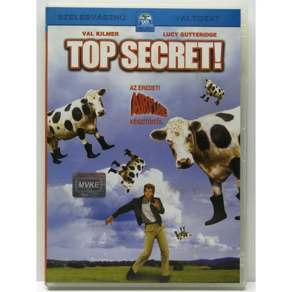 Top Secret - Val Kilmer, Omar Sharif - DVD