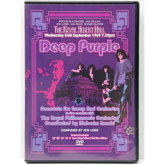 Deep Purple & The Royal Philharmonic Orchestra - Concerto For Group And Orchestra - DVD
