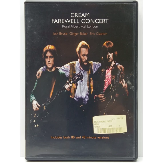 Cream - Farewell Concert Royal Albert Hall - DVD