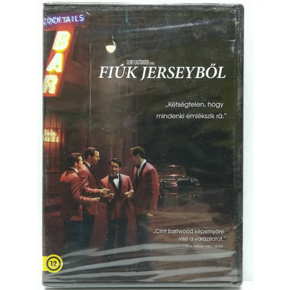 Fiúk Jerseyből - Clint Eastwood filmje - új, fóliás DVD
