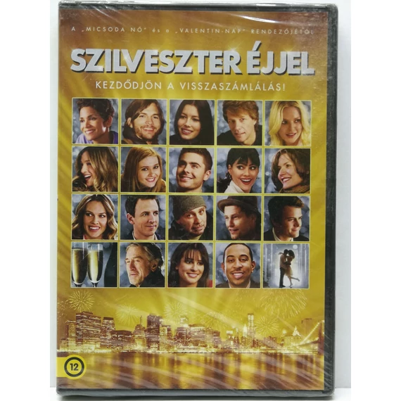 Szilveszter éjjel - Robert De Niro, Halle Berry, Sofía Vergara - új, fóliás DVD