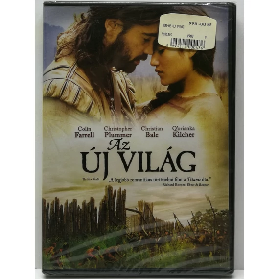 Az új világ - Colin Farrell - új, fóliás DVD