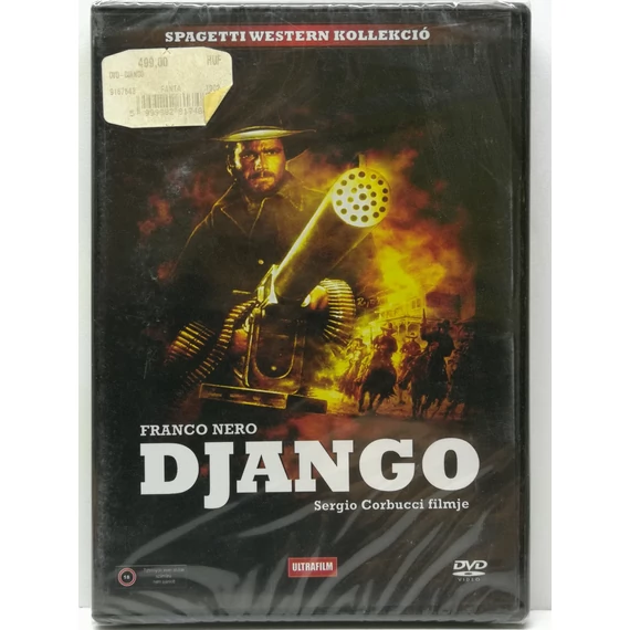Django - Sergio Corbucci filmje - új, fóliás DVD