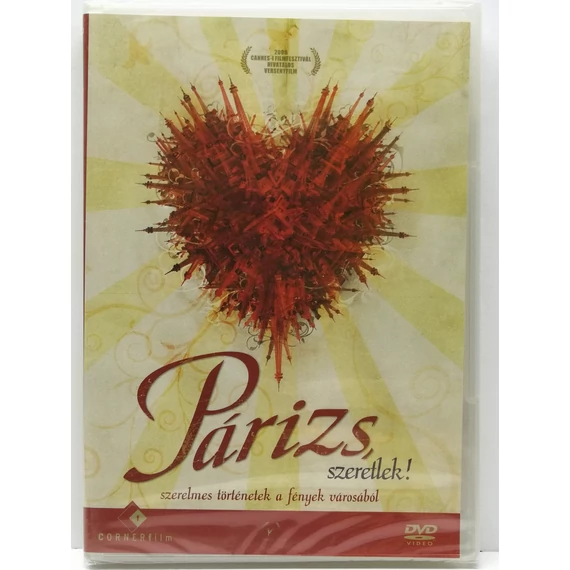 Párizs, szeretlek! - Natalie Portman, Steve Buscemi, Willem Dafoe, Juliette Binoche - új, fóliás DVD