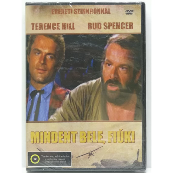 Mindent bele, fiúk! - Bud Spencer, Terence Hill - új, fóliás DVD