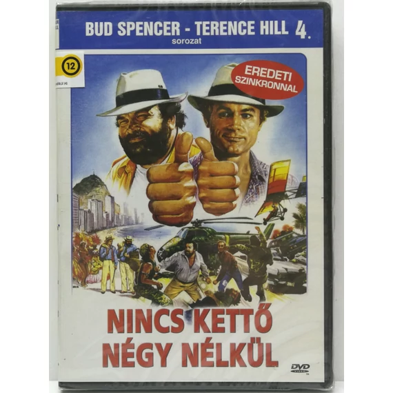 Nincs kettő négy nélkül - Bud Spencer, Terence Hill - új, fóliás DVD