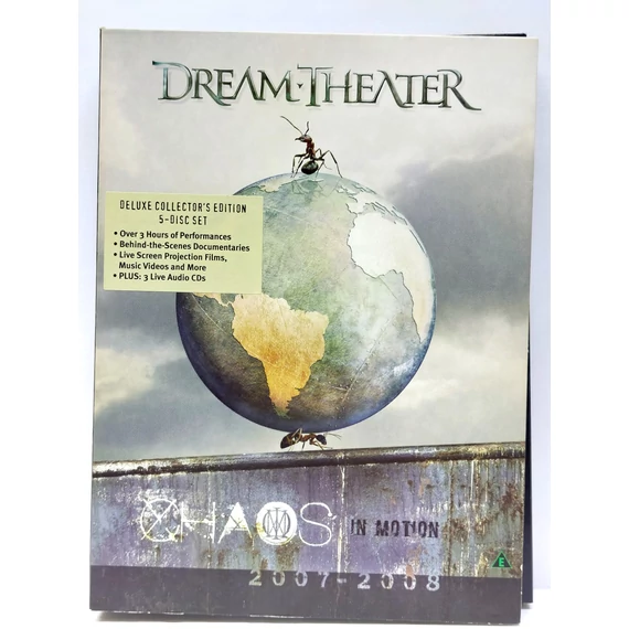 Dream Theater - Chaos In Motion - 2 DVD + 3 CD
