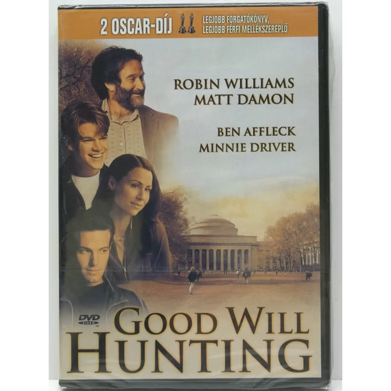 Good Will Hunting - Robin Williams, Matt Damon, Ben Affleck - új, fóliás DVD