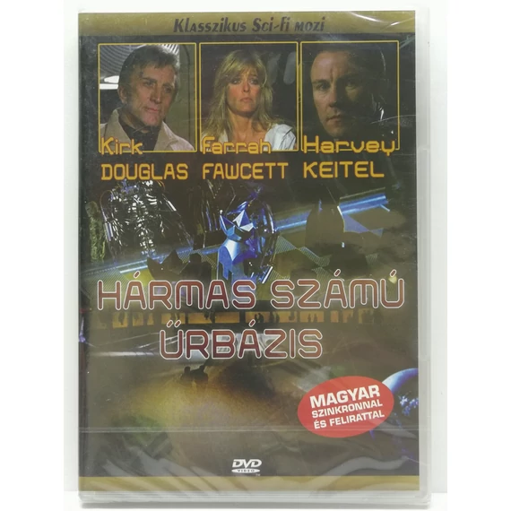 Hármas számú űrbázis - Harvey Keitel, Kirk Douglas - új, fóliás DVD