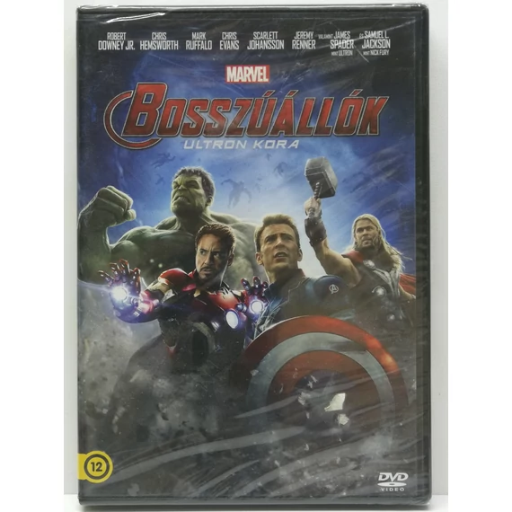 Bosszúállók: Ultron kora - új, fóliás DVD