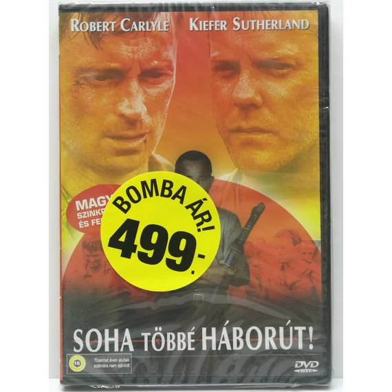 Soha többé háborút! - Kiefer Sutherland - új, fóliás DVD