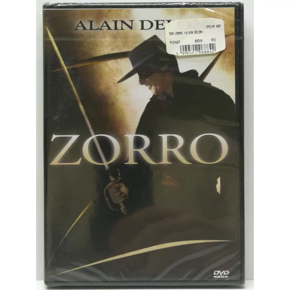 Zorro - Alain Delon - új, fóliás DVD