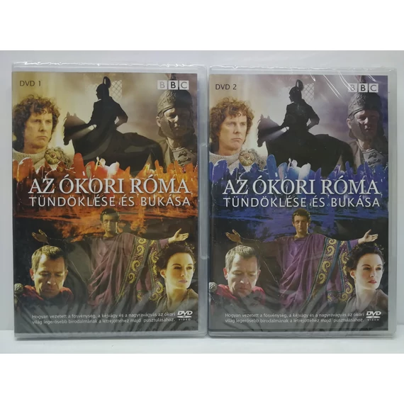 Az ókori Róma tündöklése és bukása - 1. és 2. rész - új, fóliás DVD