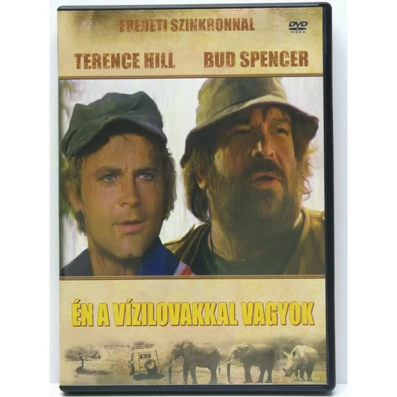 Én a vízilovakkal vagyok - Bud Spencer, Terence Hill - karcmentes DVD
