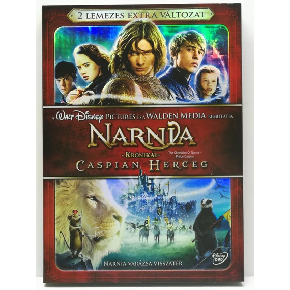 Narnia krónikái: Caspian herceg - papírfeknis, karcmentes 2 DVD