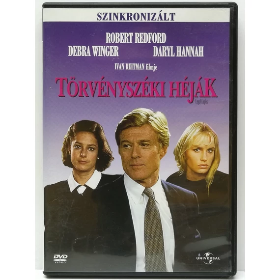 Törvényszéki héják - Robert Redford, Daryl Hannah, Debra Winger - DVD