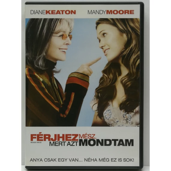 Férjhez mész, mert azt mondtam - Diane Keaton, Mandy Moore - DVD
