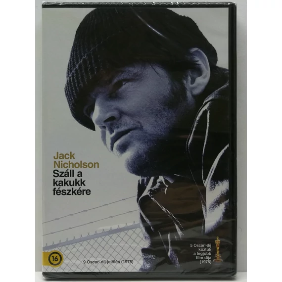 Száll a kakukk fészkére - Jack Nicholson - új, fóliás DVD