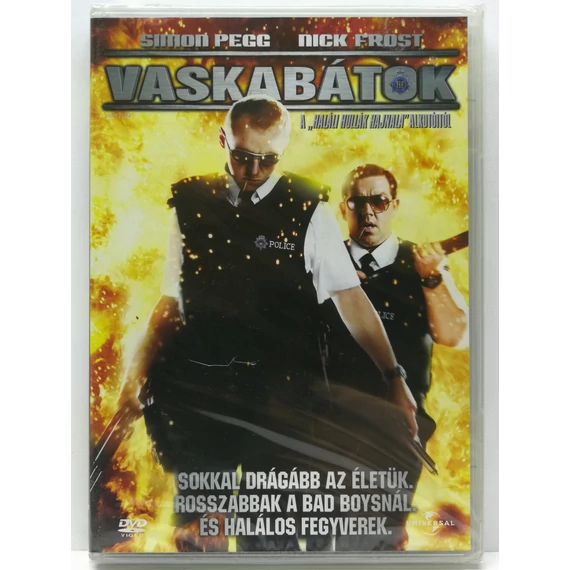 Vaskabátok - Edgar Wright filmje - új, fóliás DVD