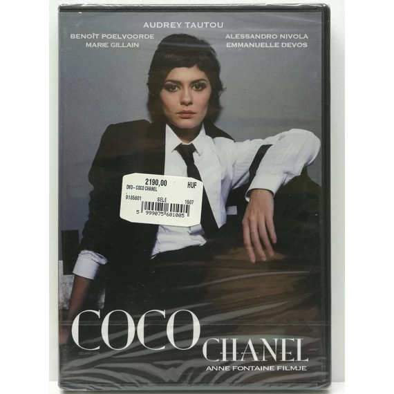 Coco Chanel - Audrey Tautou - új, fóliás DVD