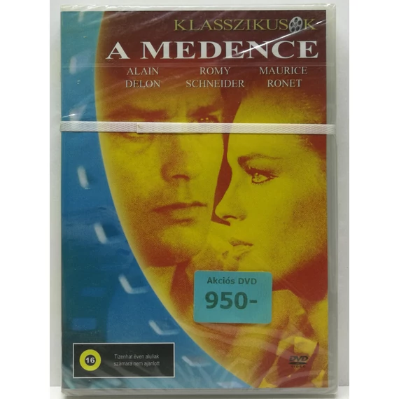 A medence - Alain Delon, Romy Schneider - új, fóliás DVD