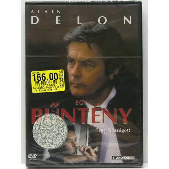 Egy bűntény - Alain Delon - új, fóliás DVD