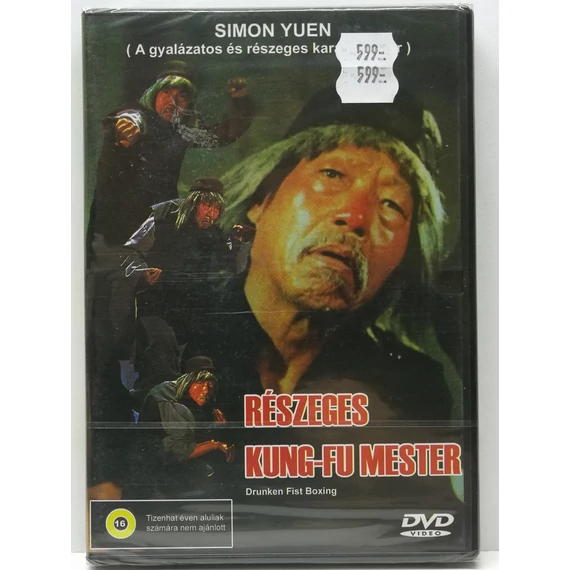 Részeges Kung-Fu mester - új, fóliás DVD