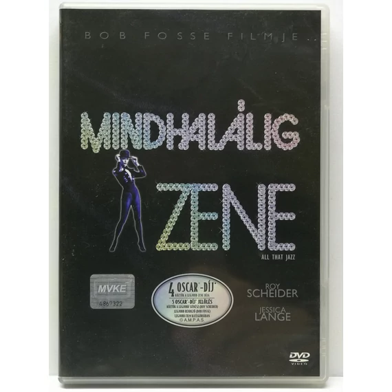 Mindhalálig zene - Jessica Lange, Roy Scheider - karcmentes DVD